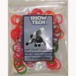 Show Tech Pack of 100 latex bands (Neon and Mixed Colours)