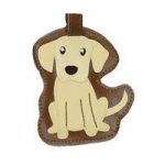 Foufou Dog Golden Labrador Luggage Tag
