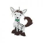 Foufou Dog Chinese Crested Key Ring