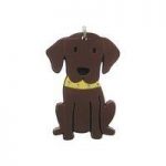 Foufou Dog Chocolate Labrador Key Ring