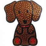 Foufou Dog Dachshund Rhinestone Sticker