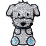 Foufou Dog Maltese Boy Rhinestone Sticker