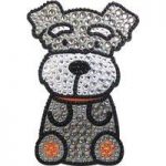 Foufou Dog Schnauzer Rhinestone Sticker