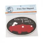 Dog is Good How I Roll Car Magnet