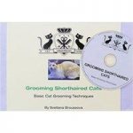 Cat Grooming School Grooming Shorthaired Cats Book with DVD