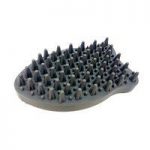 Foufou Dog Groomie Silicone Fish Brush Cats Charcoal Grey