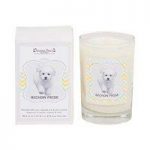 Aroma Paws Glass Breed Candle Bichon Frise 5oz