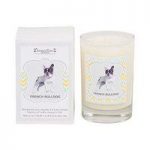 Aroma Paws Glass Breed Candle French Bulldog 5oz