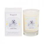 Aroma Paws Glass Breed Candle Lhasa Apso 5oz
