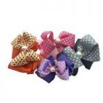Groom Professional Glamour Pearl Big Bow Collar 10pack