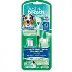 Tropiclean Fresh Breath Advanced Whitening Oral Care Kit For Dogs